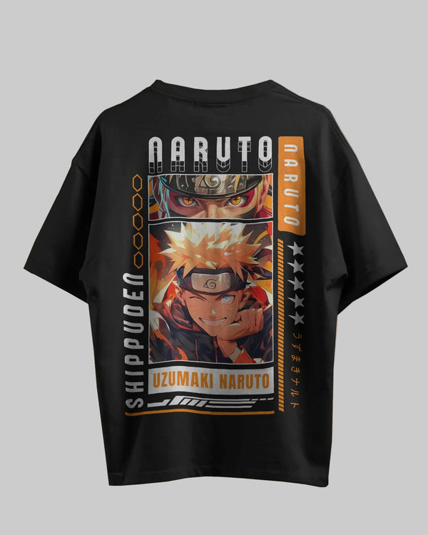 Naruto Shippuden Oversized T-Shirt | Premium Anime Streetwear