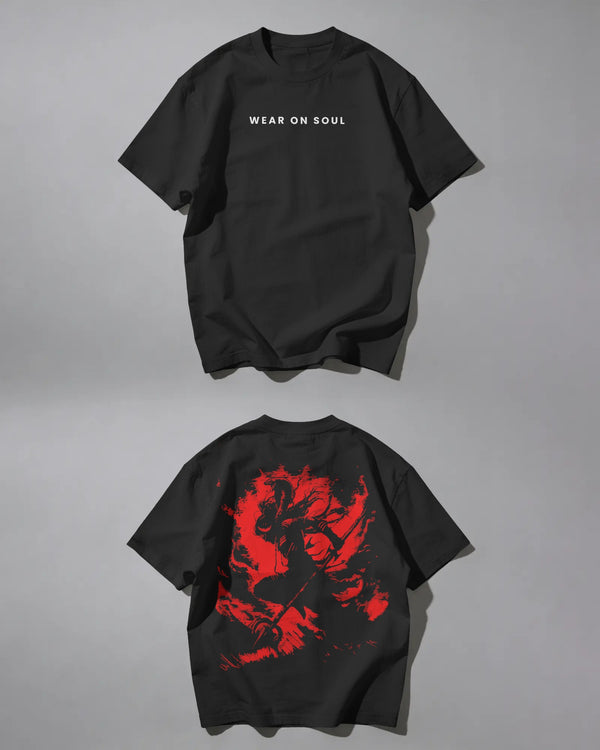 Bholenath Oversized T-Shirt | Mahadev Graphic Cotton Tee | WEAR ON SOUL