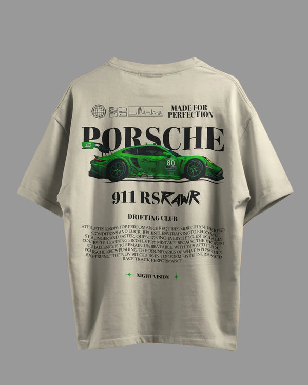 Porsche 911 RS RAWR Oversized T-Shirt | GT3 RS Graphic Tee