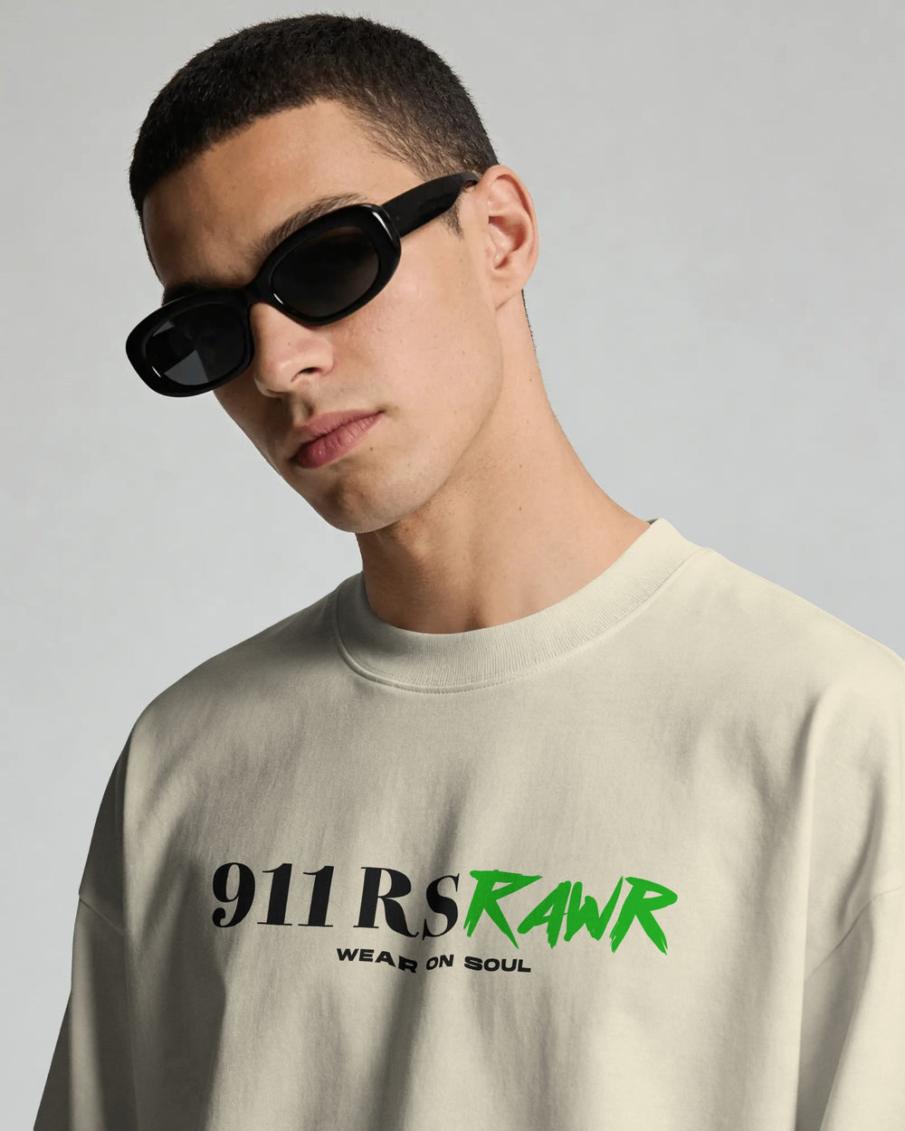Porsche 911 RS RAWR Oversized T-Shirt | GT3 RS Graphic Tee