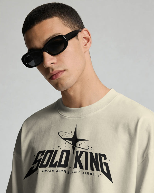 Solo King Lion Graphic T-Shirt | Premium Cotton Streetwear Tee