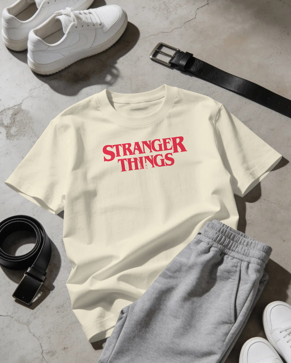 Stranger Things Oversized Graphic T-Shirt | Premium Horror Streetwear Tee