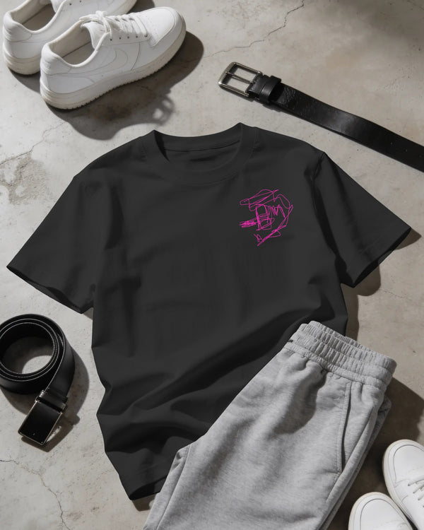 Abstract Face Oversized Graphic T-Shirt | Premium Minimal Streetwear Tee