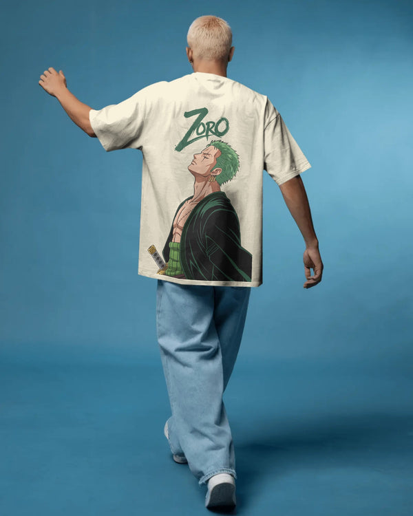 Zoro Oversized Anime T-Shirt | Premium One Piece Streetwear Tee