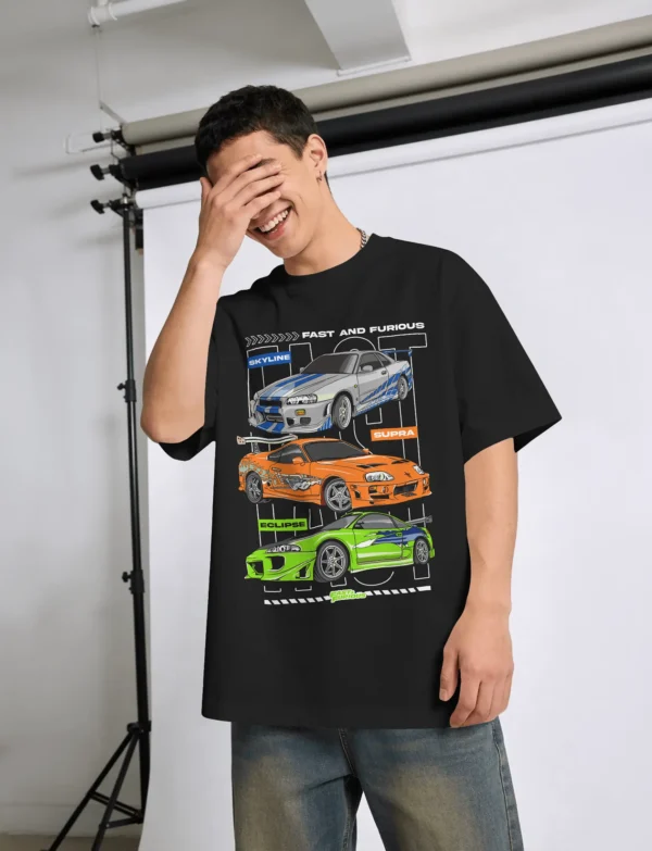 Fast & Furious JDM Legends Oversized T-Shirt